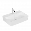 Villeroy & Boch Memento 2.0 Раковина для установки на столешницу, 600 x 420 x 140 mm, Альпийский белый CeramicPlus, с переливом 4A0760R1
