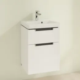 Villeroy & Boch Subway 2.0 Тумба под раковину, 2 выдвижных ящика, 440 x 590 x 351 mm, Glossy White A90610DH