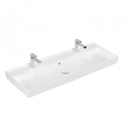 Villeroy & Boch Collaro Pаковина для установки на тумбу, 1200 x 470 x 160 mm, Альпийский белый CeramicPlus, с переливом 4A33C4R1