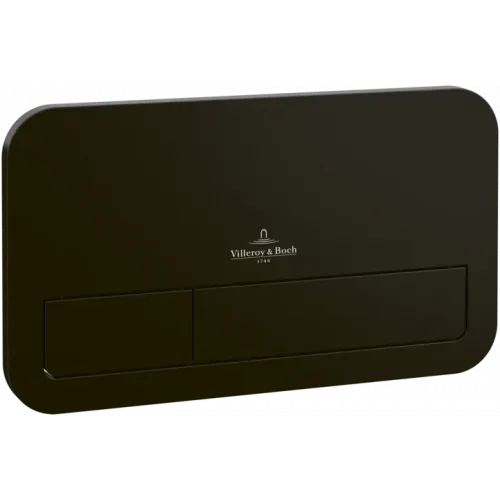 Villeroy & Boch ViConnect Системы ИНСТАЛЛЯЦИИ Kлавиша смыва viconnect 200S, Смыв с 2 объемами, Black Matt 922490AN