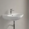 Villeroy & Boch O.novo Pаковина, 550 x 440 x 180 mm, Альпийский белый, с переливом 4A405501