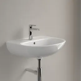 Villeroy & Boch O.novo Pаковина, 550 x 440 x 180 mm, Альпийский белый, с переливом 4A405501