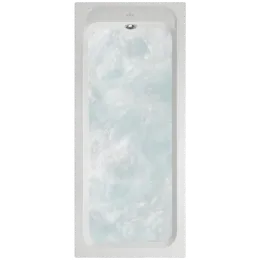 Villeroy & Boch Architectura Ванна, с гидромассажем Airpool Comfort (AC), включая Сливная и переливная арматура Multiplex Trio, 1700 x 750 mm, Альпийский белый UAC170ARA2B2V01