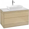 Villeroy & Boch Finion Тумба под раковину, 2 выдвижных ящика, 1000 x 603 x 501 mm, Oak Veneer F76100PC