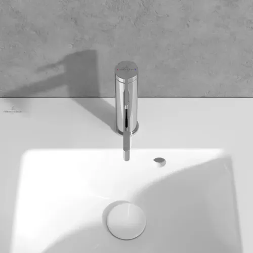 Villeroy & Boch Dawn Смеситель для раковины однорычажный без Выдвижной механизм слива, Хром TVW10610315161