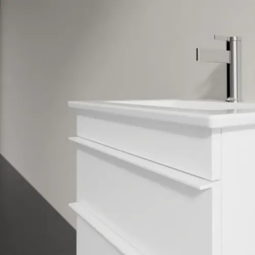 Villeroy & Boch Venticello Тумба под раковину, 2 выдвижных ящика, 466 x 590 x 425 mm, Glossy White / Glossy White A92202DH