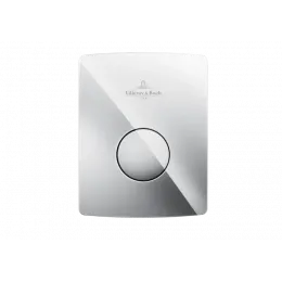 Villeroy & Boch ViConnect Системы ИНСТАЛЛЯЦИИ кнопка слива воды писсуара 100SU, Смыв с 1 объемом, Хромированный 92194461