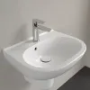 Villeroy & Boch O.novo Раковина компактная, 500 x 400 x 180 mm, Альпийский белый, с переливом 53605001
