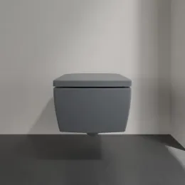 Villeroy & Boch Memento 2.0 Сиденье с крышкой для унитаза, с функцией автоматического опускания (SoftClosing), со снимаемым сиденьем (QuickRelease), Graphite 8M24S1I4