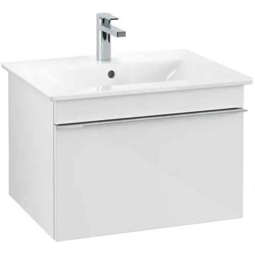 Villeroy & Boch Venticello Тумба под раковину, 1 выдвижной ящик, 603 x 420 x 502 mm, Glossy White / Glossy White A93301DH