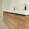 Villeroy & Boch Subway 3.0 Тумба под раковину, с подсветкой, 2 выдвижных ящика, 1272 x 429 x 478 mm, Oak Kansas C601L1RH