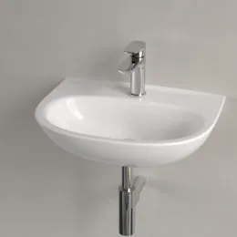 Villeroy & Boch O.novo Раковина компактная, 500 x 380 x 160 mm, Альпийский белый, без перелива 43405101