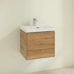 Villeroy & Boch Subway 3.0 Тумба под раковину, 1 выдвижной ящик, 473 x 429 x 408 mm, Oak Kansas C58000RH