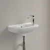 Villeroy & Boch O.novo Раковина компактная, 500 x 250 x 175 mm, Альпийский белый, с переливом 53615001