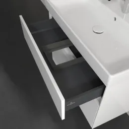 Villeroy & Boch Collaro Тумба под раковину, с подсветкой, 2 выдвижных ящика, 754 x 546 x 444 mm, Glossy White C010B0DH