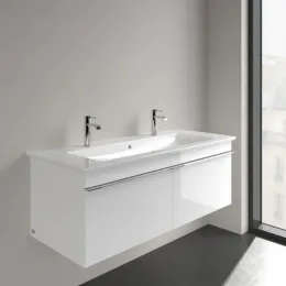 Villeroy & Boch Venticello Pаковина для установки на тумбу, 1200 x 500 x 175 mm, Альпийский белый CeramicPlus, с переливом 4104CKR1