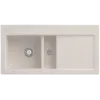 Villeroy & Boch Subway 60 Мойка, включая Комплект слива с ручным управлением, выкл Керамика, 1000 x 510 mm, Crema CeramicPlus 677001KR