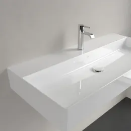 Villeroy & Boch Memento 2.0 Pаковина, 1000 x 470 x 135 mm, Альпийский белый, без перелива, шлифованный 4A221H01
