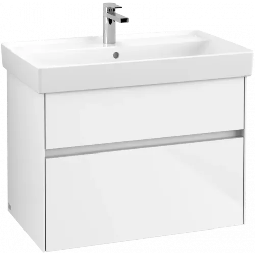 Villeroy & Boch Collaro Тумба под раковину, 2 выдвижных ящика, 754 x 546 x 444 mm, Glossy White C01000DH