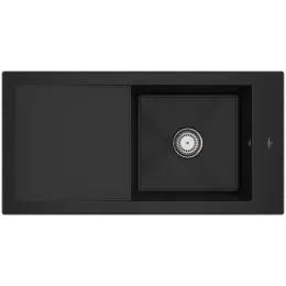 Villeroy & Boch Timeline 60 Мойка, включая Комплект слива с ручным управлением, выкл Керамика, 1000 x 510 mm, Chromit CeramicPlus 679001J0