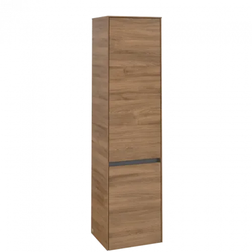 Villeroy & Boch Collaro Шкаф-пенал, 2 двери, 404 x 1538 x 349 mm, Oak Kansas C03300RH