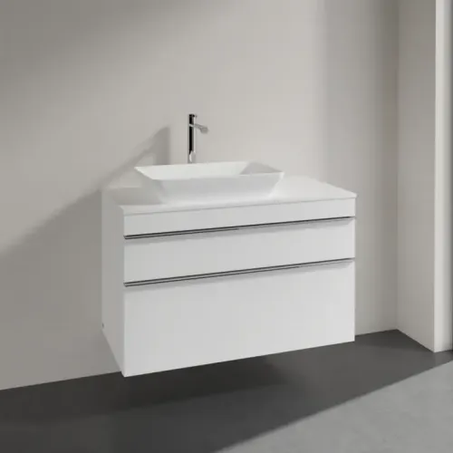 Villeroy & Boch Venticello Тумба под раковину, 2 выдвижных ящика, 957 x 606 x 502 mm, Glossy White / Glossy White A94201DH