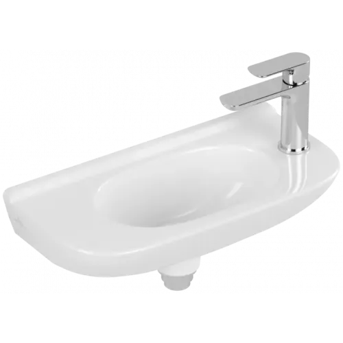 Villeroy & Boch O.novo Раковина компактная, 500 x 250 x 175 mm, Альпийский белый, без перелива 53615101