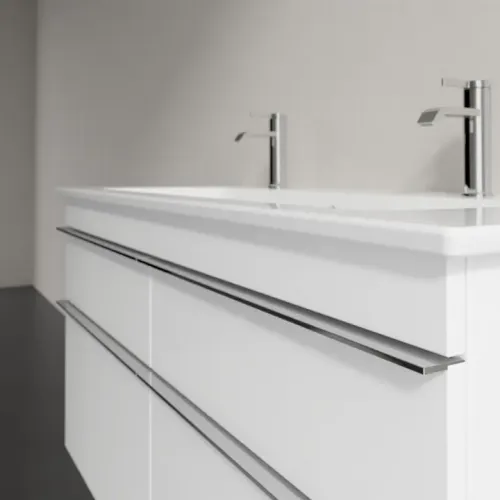 Villeroy & Boch Venticello Тумба под раковину, 4 выдвижных ящика, 1153 x 590 x 502 mm, Glossy White / Glossy White A92901DH