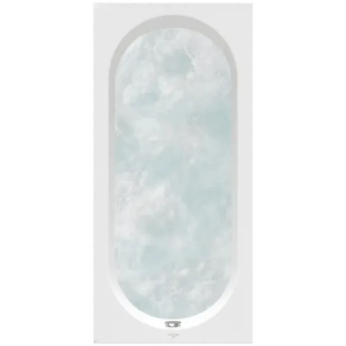 Villeroy & Boch Oberon Ванна, с гидромассажем Hydropool Entry (HE), 1600 x 750 mm, Альпийский белый UHE160OBE2A1V01