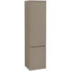 Villeroy & Boch Legato Шкаф-пенал, 2 двери, 400 x 1550 x 350 mm, Truffle Grey / Truffle Grey B73000VG
