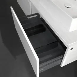 Villeroy & Boch Legato Тумба под раковину, 2 выдвижных ящика, 1600 x 380 x 500 mm, White Wood / White Wood B67600E8