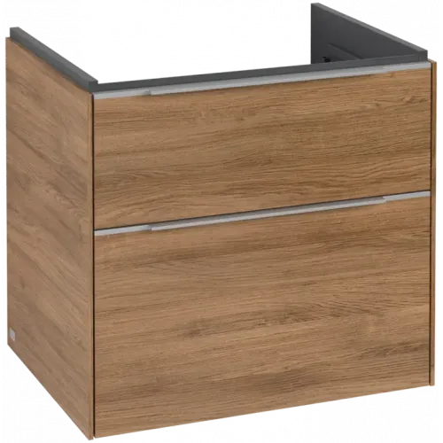Villeroy & Boch Subway 3.0 Тумба под раковину, 2 выдвижных ящика, 622 x 576 x 478 mm, Oak Kansas C57600RH