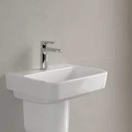 Villeroy & Boch O.novo Раковина компактная, 450 x 370 x 160 mm, Альпийский белый, без перелива 43444601