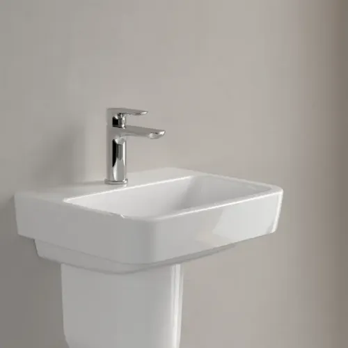 Villeroy & Boch O.novo Раковина компактная, 450 x 370 x 160 mm, Альпийский белый, без перелива 43444601