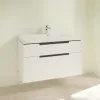 Villeroy & Boch Subway 2.0 Тумба под раковину, 2 выдвижных ящика, 987 x 590 x 449 mm, Glossy White A91510DH