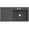 Villeroy & Boch Subway Style 60 Мойка, включая Комплект слива с эксцентриком, выкл Керамика, 1000 x 510 mm, Graphite CeramicPlus 336102i4