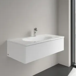 Villeroy & Boch Antao Pаковина для установки на тумбу, 1000 x 500 x 150 mm, Альпийский белый CeramicPlus, со скрытым переливом 4A76ABR1