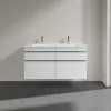 Villeroy & Boch Venticello Тумба под раковину, 4 выдвижных ящика, 1153 x 590 x 502 mm, Glossy White / Glossy White A92901DH