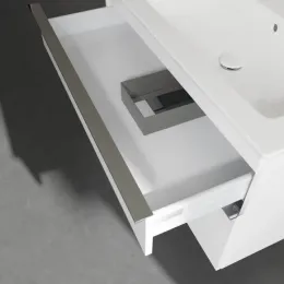 Villeroy & Boch Venticello Тумба под раковину, 2 выдвижных ящика, 953 x 590 x 502 mm, Glossy White / Glossy White A92801DH