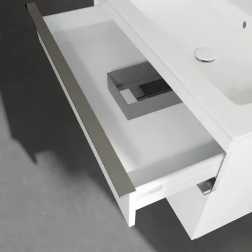 Villeroy & Boch Venticello Тумба под раковину, 2 выдвижных ящика, 953 x 590 x 502 mm, Glossy White / Glossy White A92801DH