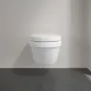 Villeroy & Boch Architectura Сиденье с крышкой для унитаза с короткой базой, с функцией автоматического опускания (SoftClosing), со снимаемым сиденьем (QuickRelease), Альпийский белый 9M66S201