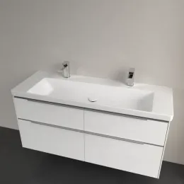 Villeroy & Boch Subway 3.0 Pаковина для установки на тумбу, 1300 x 475 x 170 mm, Альпийский белый, без перелива 4A70D101