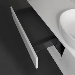 Villeroy & Boch Antao Тумба под раковину, 4 выдвижных ящика, 1600 x 360 x 500 mm, лицевая поверхность без текстурированной отделки, Glossy White Lacquer / Glossy White Lacquer K25010GF