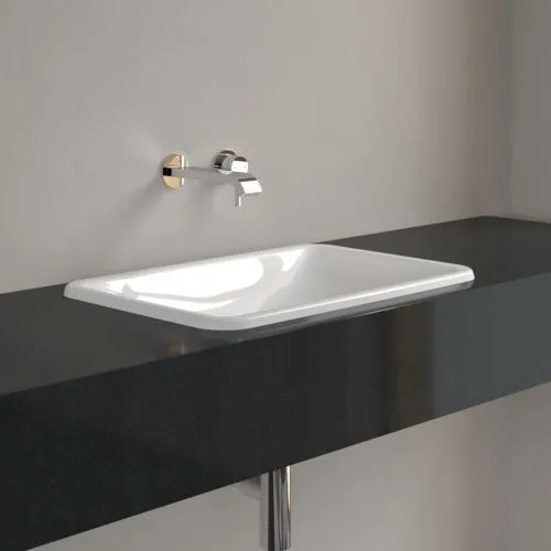 Раковина Villeroy & Boch Loop & Friends 4A650001 60х40 с переливом, Альпийский белый 4A650001