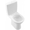 Villeroy & Boch O.novo Унитаз-компакт с открытым смывным краем Compact, напольный, Альпийский белый 5689R001
