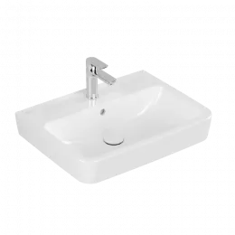 Villeroy & Boch O.novo Pаковина, 600 x 460 x 175 mm, Альпийский белый, с переливом 4A416001