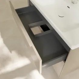 Villeroy & Boch Subway 3.0 Тумба под раковину, 2 выдвижных ящика, 973 x 576 x 478 mm, Taupe C57002VM