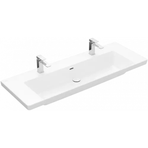 Villeroy & Boch Subway 3.0 Pаковина для установки на тумбу, 1300 x 475 x 170 mm, Альпийский белый, с переливом 4A70D401