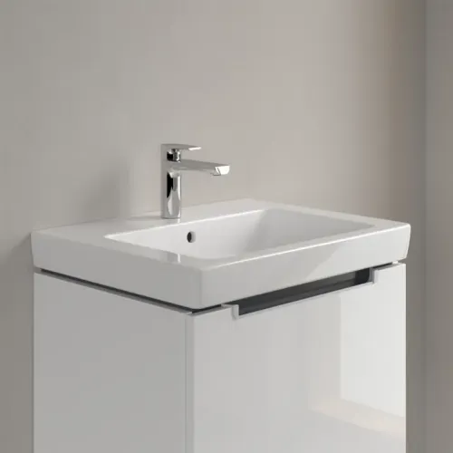 Villeroy & Boch Subway 2.0 Pаковина, 600 x 470 x 155 mm, Альпийский белый, с переливом 7113F001