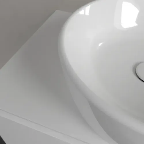 Villeroy & Boch Architectura Раковина для установки на столешницу, 450 x 450 x 155 mm, Альпийский белый, с переливом 5A254501